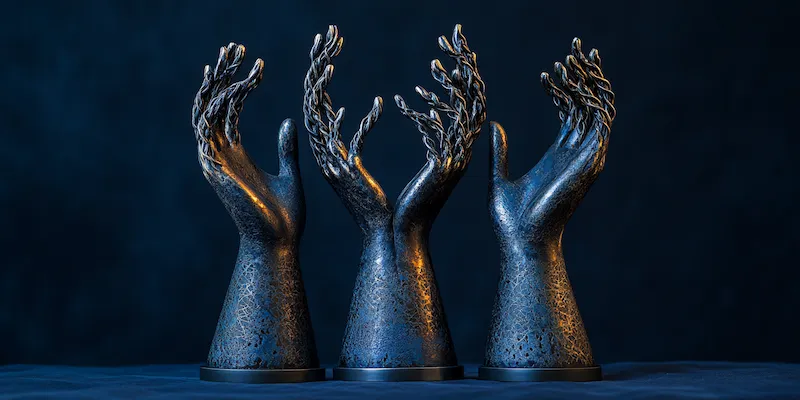 Statuetki metalowe