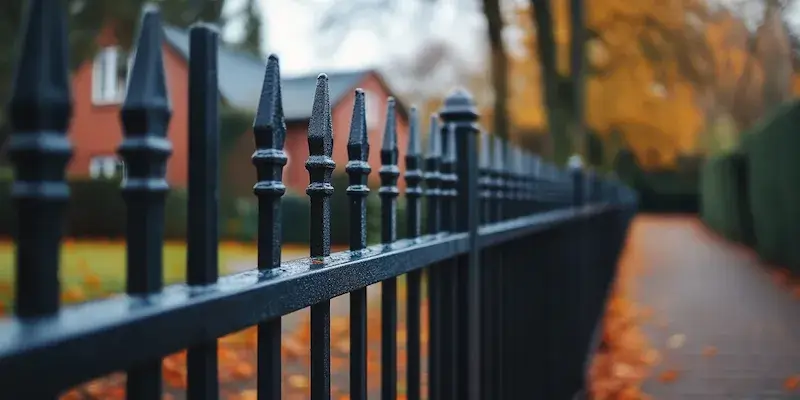 Alu Sichtschutzzaun aus Polen