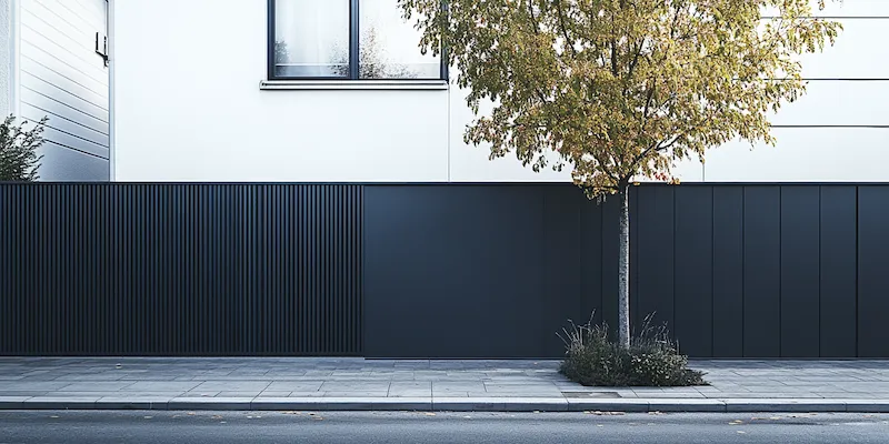 Aluminium Zaun Polen