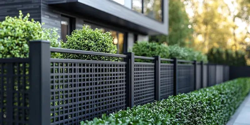 Aluminiumzaun aus Polen