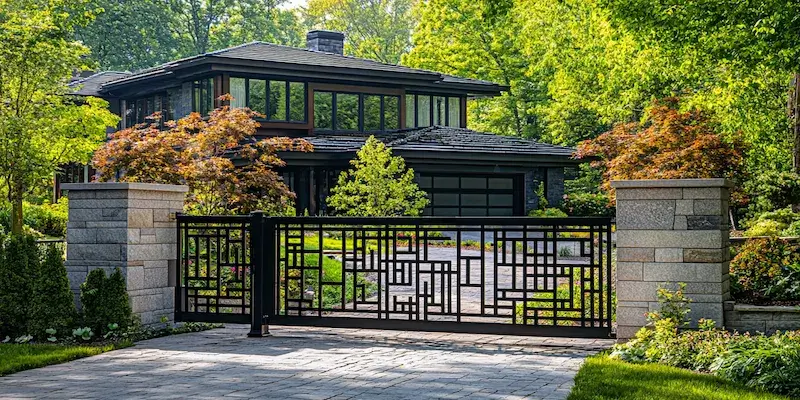 Gartenzäune aus Polen