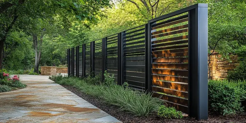 Sichtschutzzaun aus Polen mit Montage