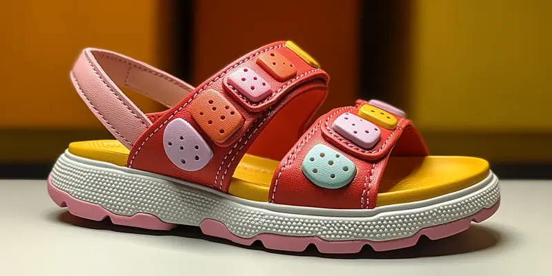 Eleganckie sandały dla dziewczynki