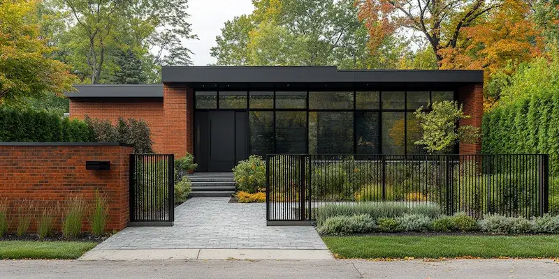 Edelstahlzäune aus Polen - langlebig und wartungsarm