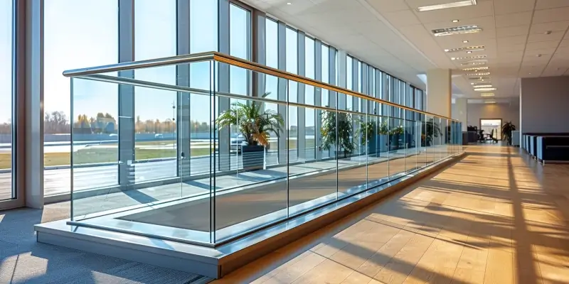 Jak myć szklane balustrady?